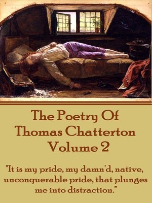 cover image of The Poetry of Thomas Chatterton, Volume 2